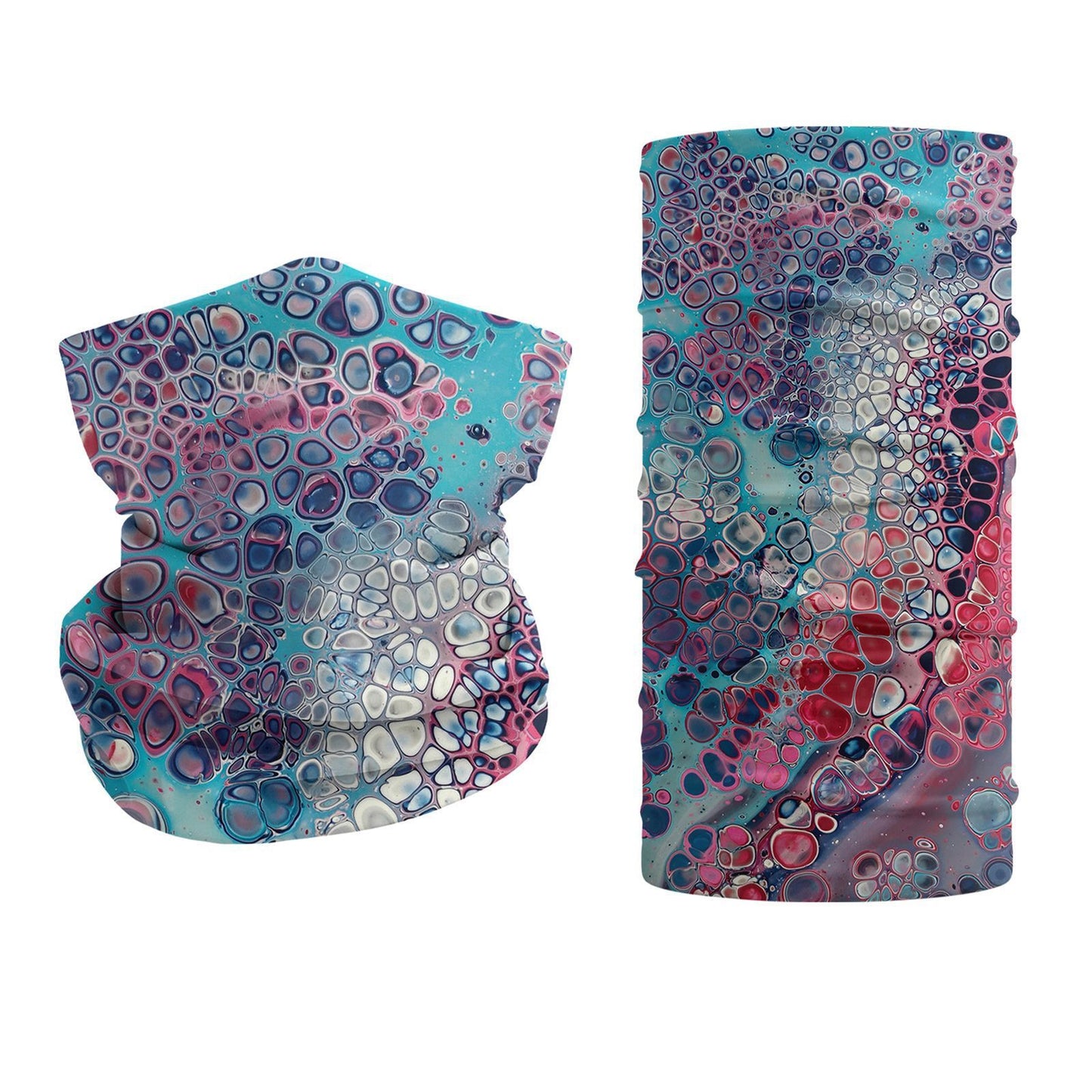 UPF50 Sunscreen Face Towel Riding Hat Scarf