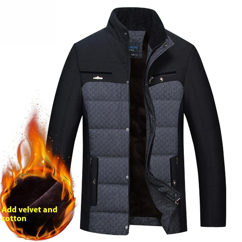 Middle-aged Cotton-padded Clothes