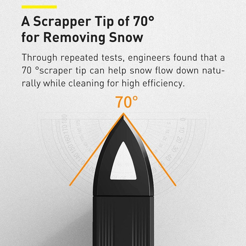 Multifunctional Car Glass Snow Scraper Deicing Tool
