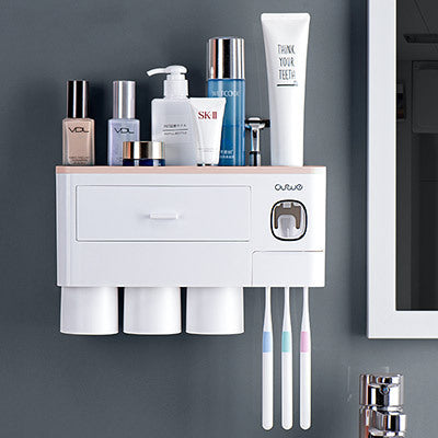 Magnetic Toothbrush Holder Storage Rack
