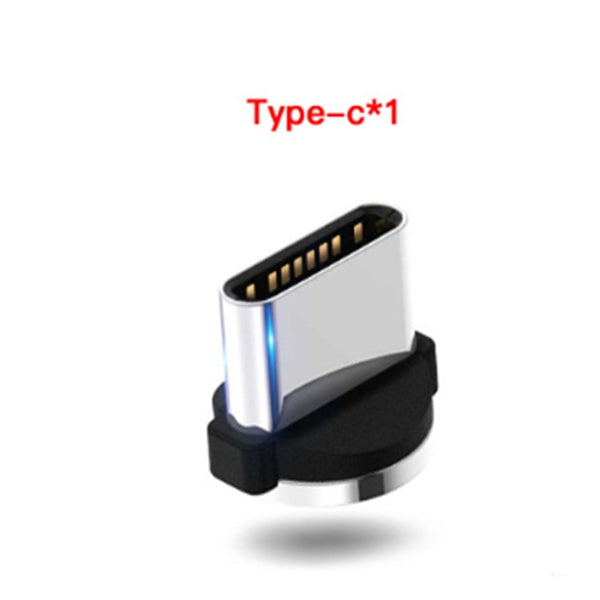 Magnetic Flowing Light Data Cable iPhone Android Type-C