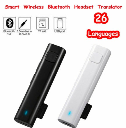 Smart Mini Bluetooth Voice Translator Real Time 26 Language Device