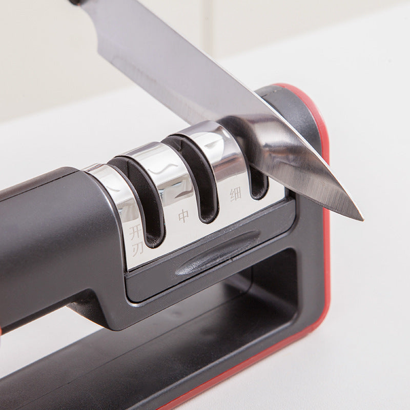 Professional 3-Stage Diamond Knife Sharpener Tool