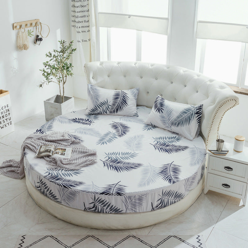 Round Bed Sheet Mattress Protector
