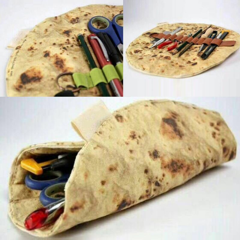 Burrito Style Pencil Case - Fun and Unique Design