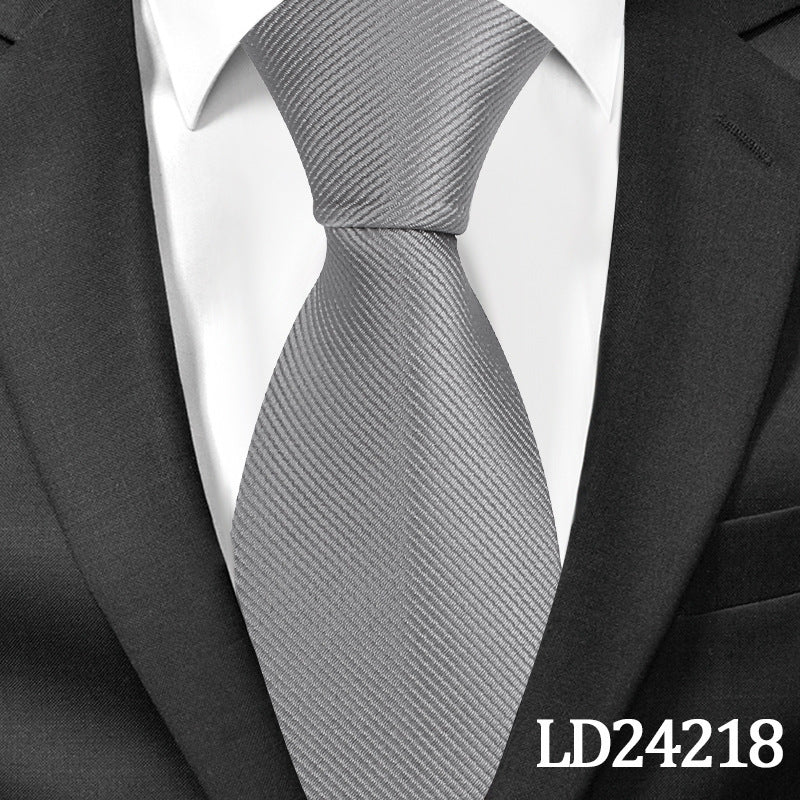 instripe Classic Polyester Tie Set, 6cm Necktie