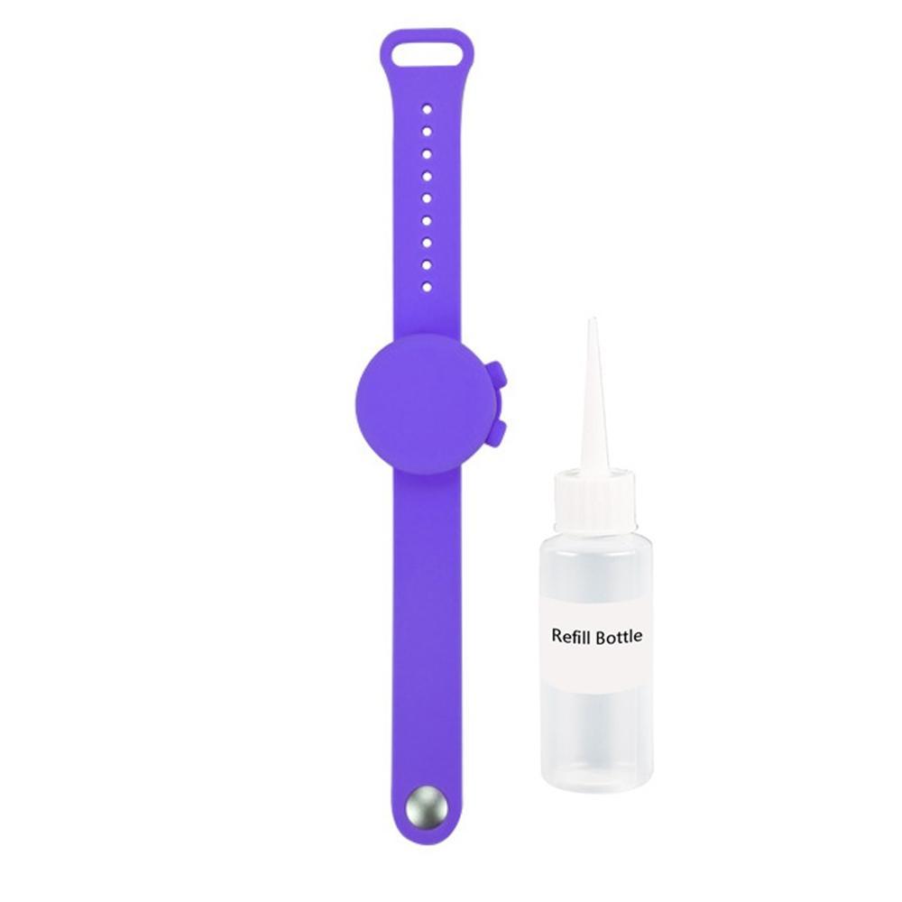Outdoor Silicone Hand Sanitizer Bracelet Dispenser