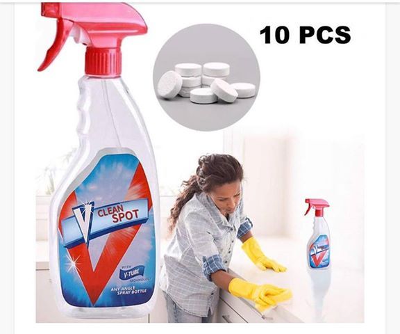 Multi-functional effervescent spray cleaner new hot deal with bottle