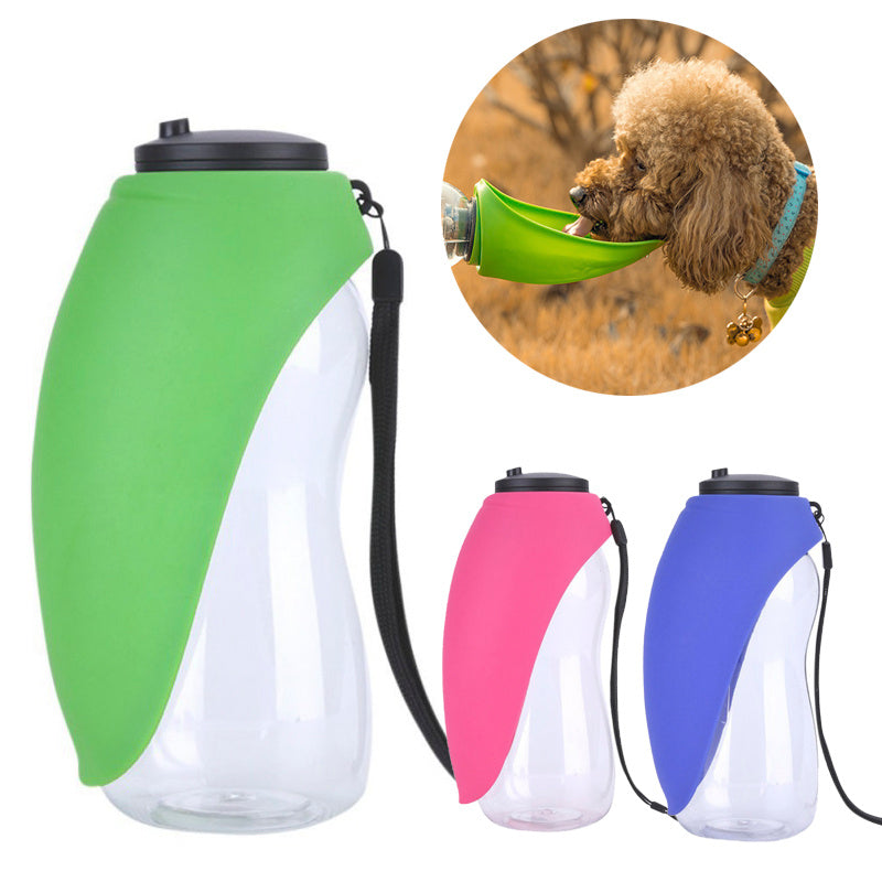 Portable Pet Water Bottle and Bowl for Dogs and Cats