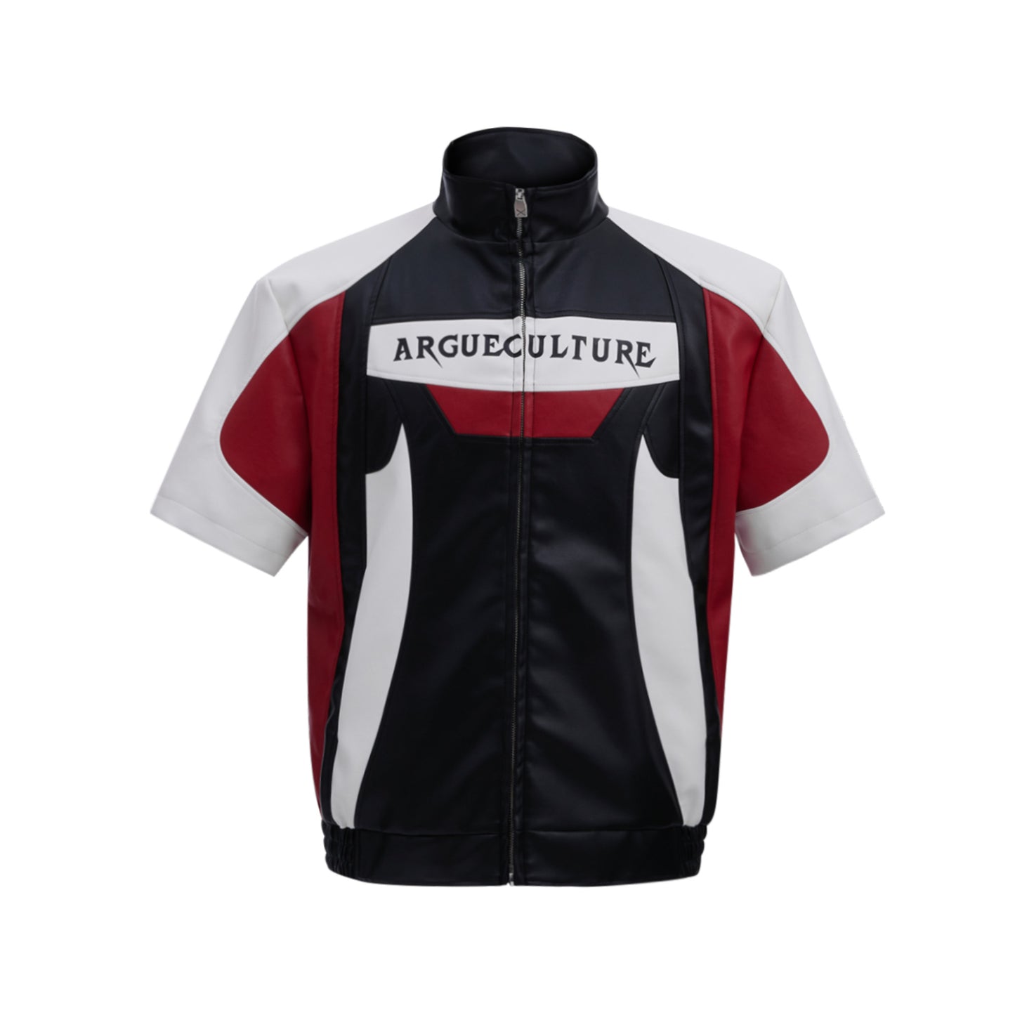 Heavy Contrast Color Design Short Sleeve