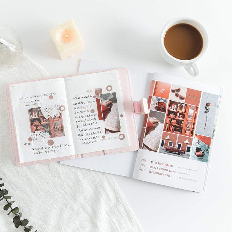 Magazine Hand Account Material Book Diary Sticker Diy Hand Account Tool Decoration Sticker