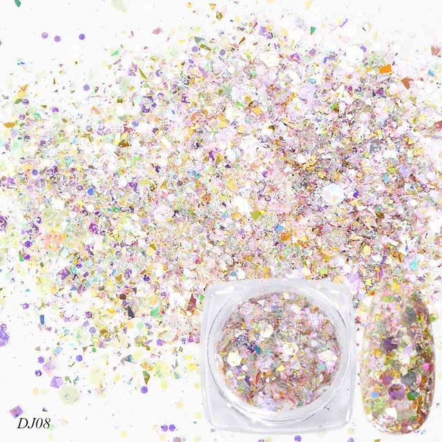 Glitter Light Change Onion Pink Symphony Sequin