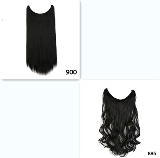 S-noilite 20" Invisible Wire Hair Extensions
