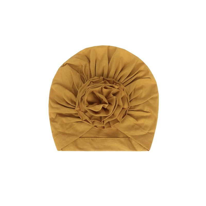 Bloom Flower Baby Headband Infant Beanie Cap