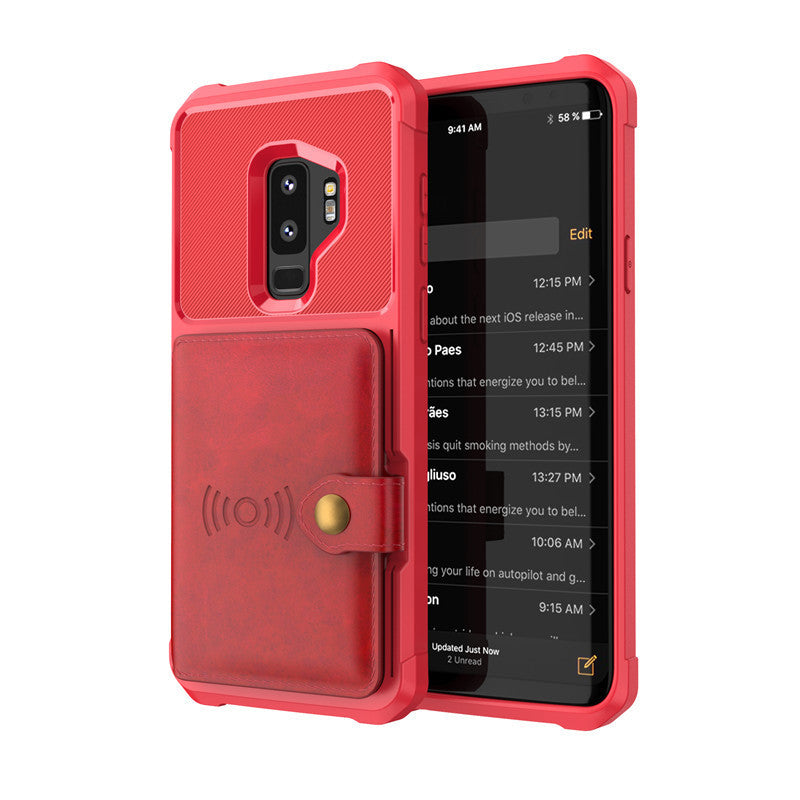 Apple Luxury PU Leather Wallet Flip Case for iPhone