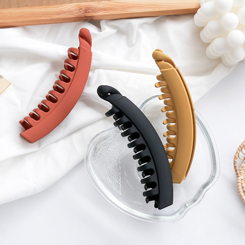 Matte Banana Hair Clip