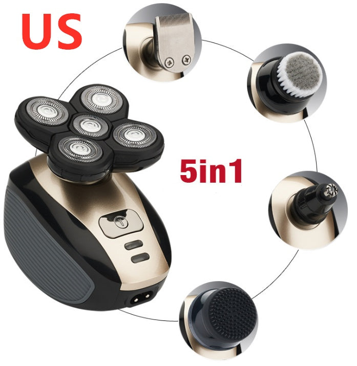 5 In 1 Electric Shaver Razor Beard Nose Trimmer