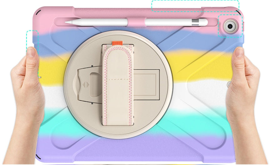 Colorful Flat Protective Cover with Stand