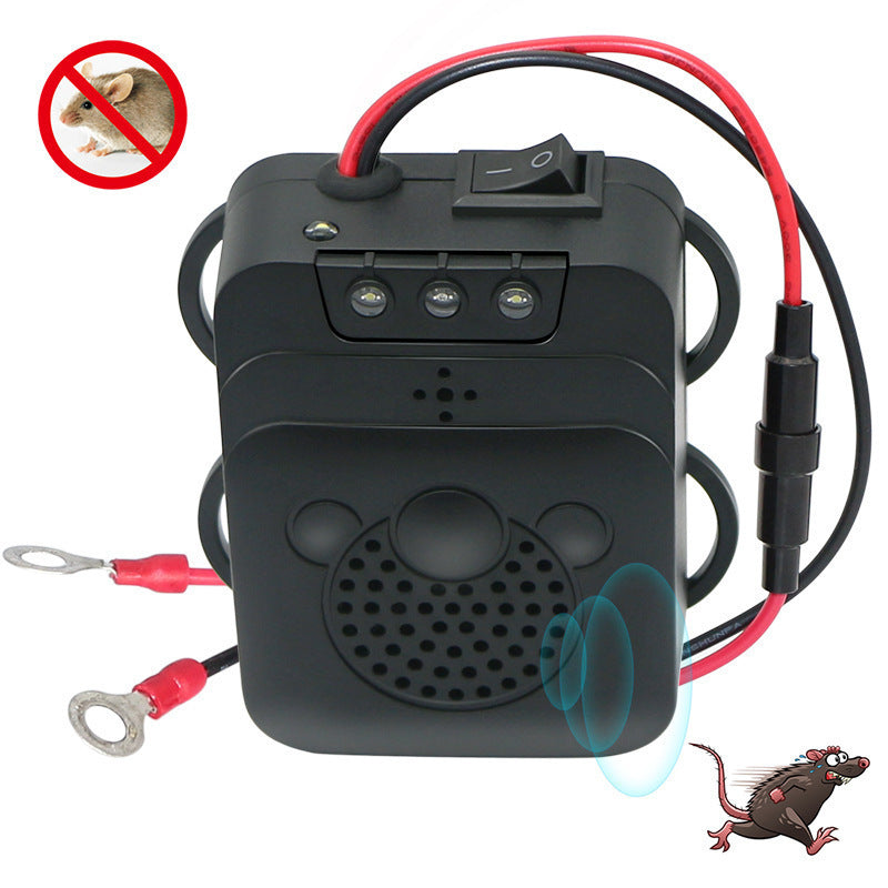 Ultrasonic Rodent Repellent 12V with LED