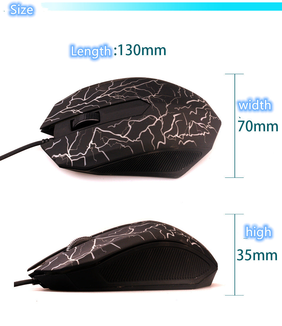 Wired Mouse for Internet Cafe and Office Computer Accessories
