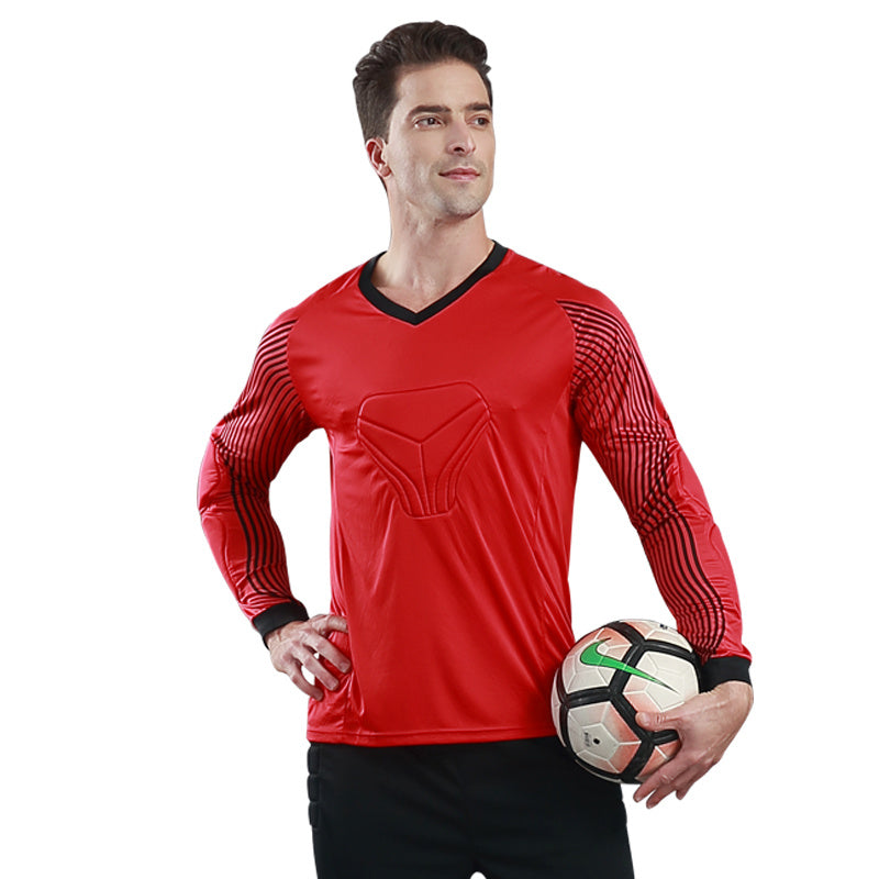 Thickened Goalkeeper Jersey & Shorts Set – Long & Short Sleeve Options