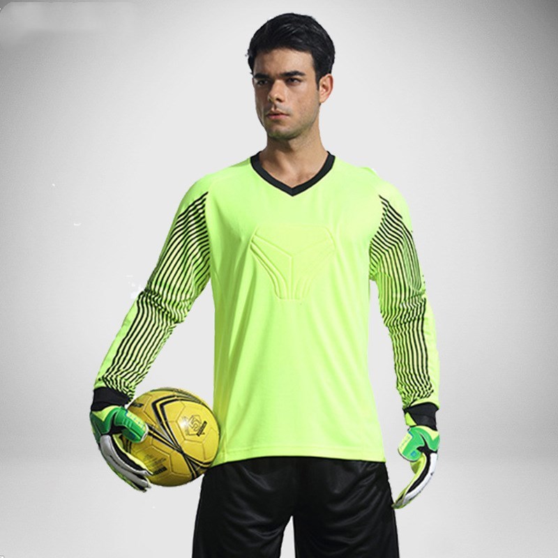 Thickened Goalkeeper Jersey & Shorts Set – Long & Short Sleeve Options