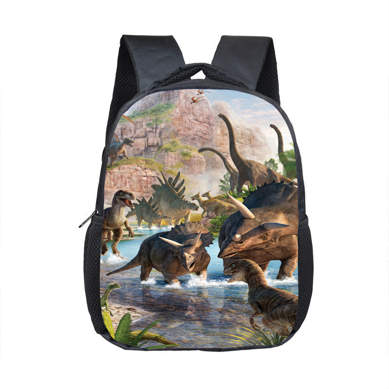 Cartoon Dinosaur Fashion Kindergarten Backpack