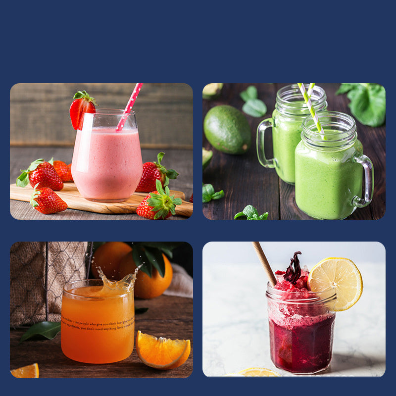 6-Blade Portable USB Blender