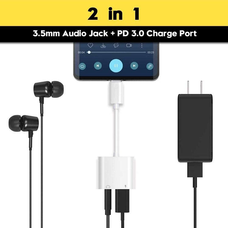 Type C to 3.5mm DAC Adapter Cable