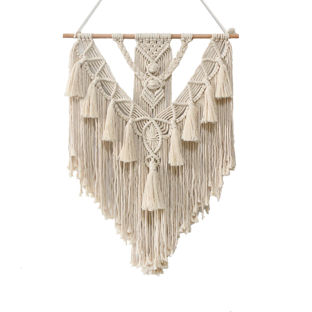 Macrame Wall Hanging Boho Tapestry Decor