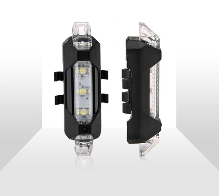 USB Rechargeable LED Bicycle Front & Back Light Set