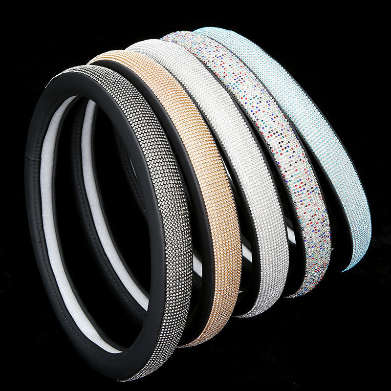 Women’s Summer Rhinestone Steering Wheel Cover