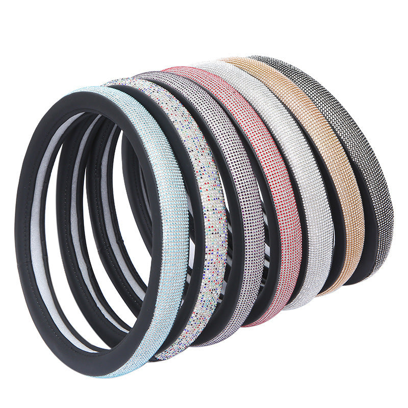 Women’s Summer Rhinestone Steering Wheel Cover