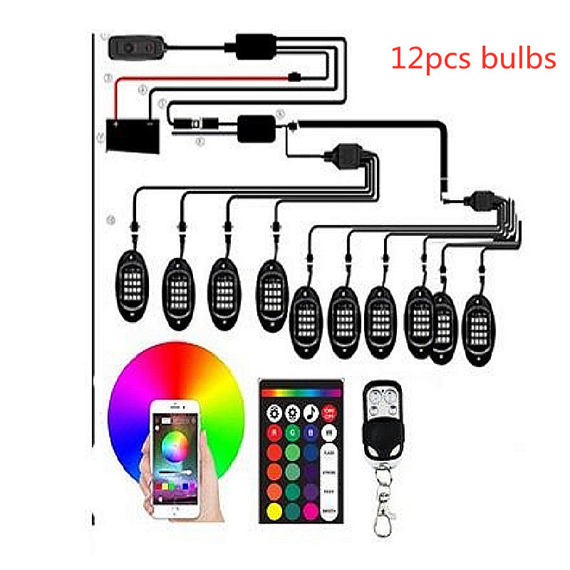 APP Control Decorative Lights for Car and Motorcycle