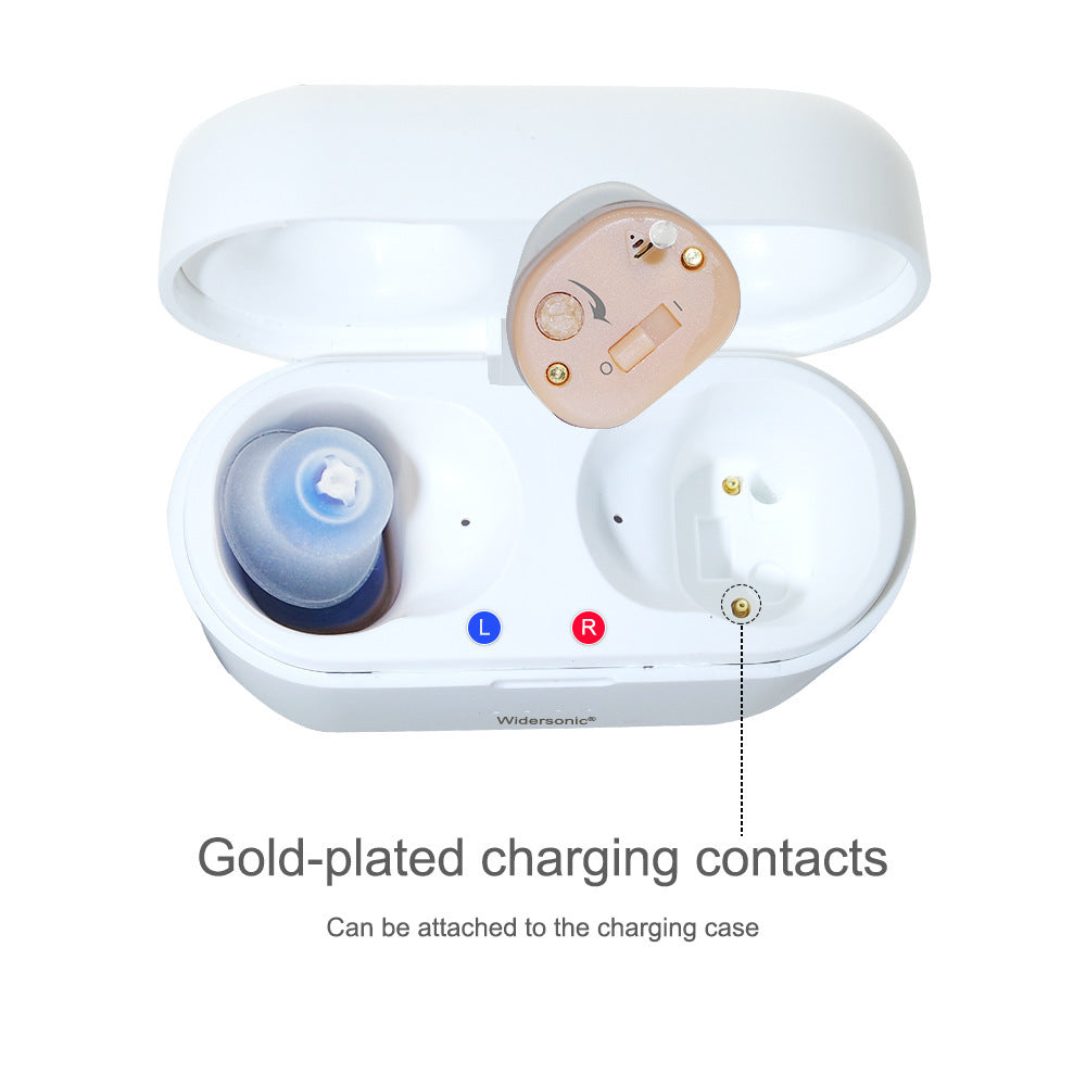 Rechargeable Hearing Sound Amplifier for Elderly