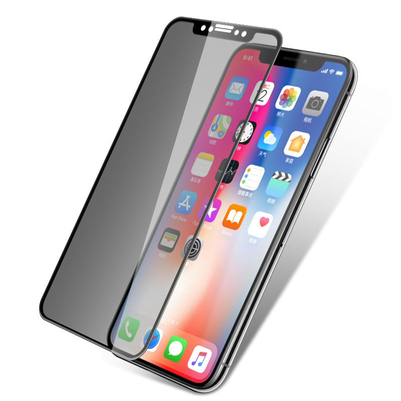 Compatible With, Compatible With , Suitable For IPhone12ProMax Soft Edge Privacy Privacy Film 12Pro Carbon Fiber Privacy Privacy Protection Film 11 Film