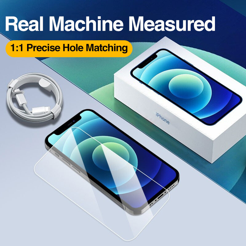 4pcs full cover tempered glass for iPhone 12 Pro Max