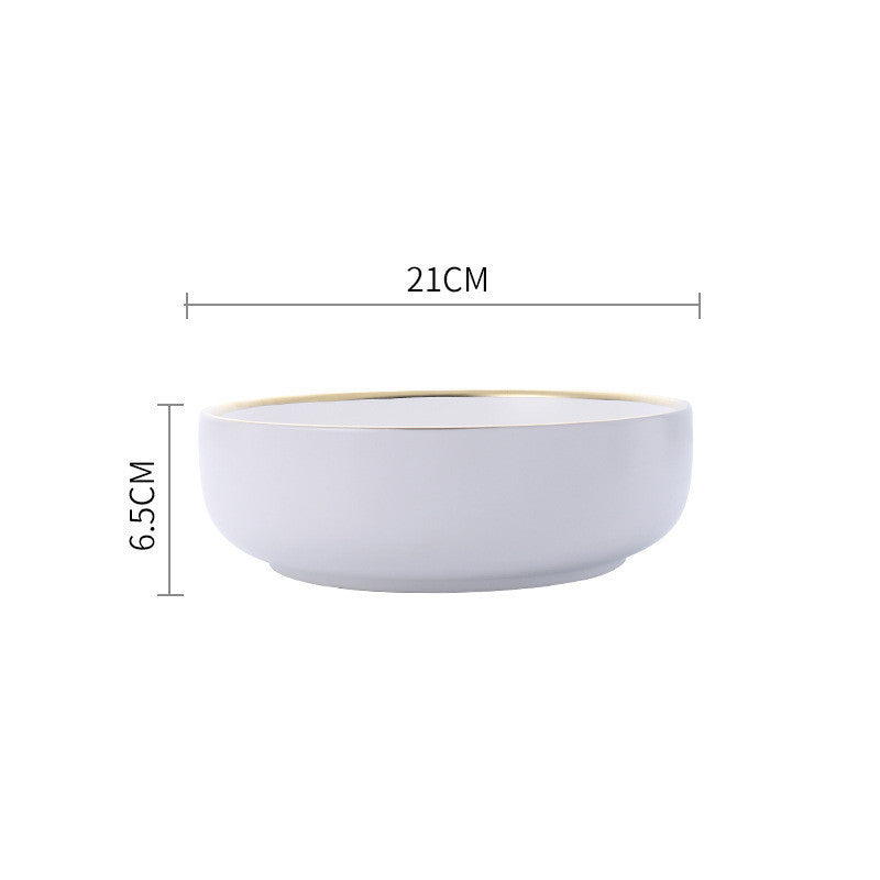 Large Ceramic Soup Rice Bowl