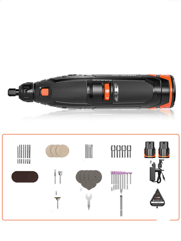Rechargeable Mini Electric Woodworking Grinder Set