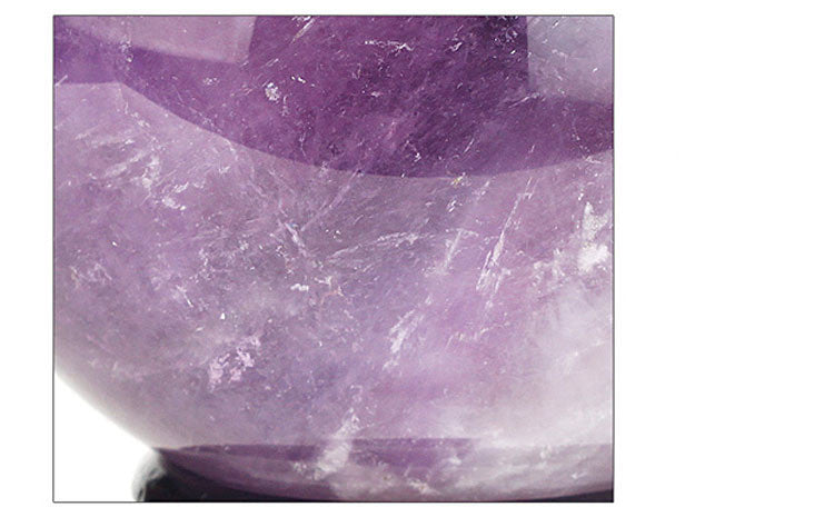 Polished Crystal Ball Decorative Furnishing