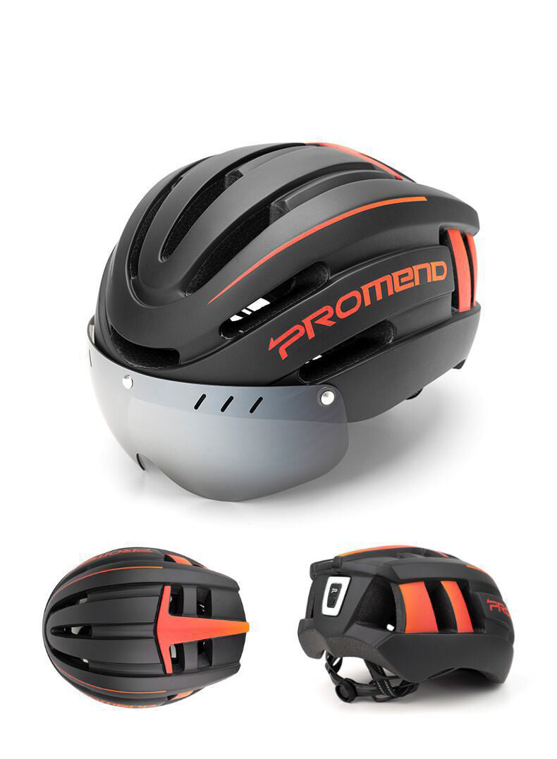 Mountain Bike Helmet with LED Light