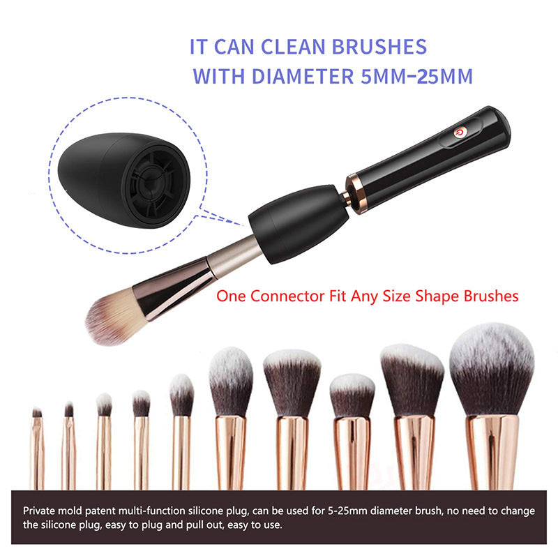 Electric Makeup Brush Cleaning Scrubber