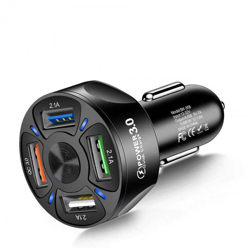 Fast Charge One For Four Car Charger