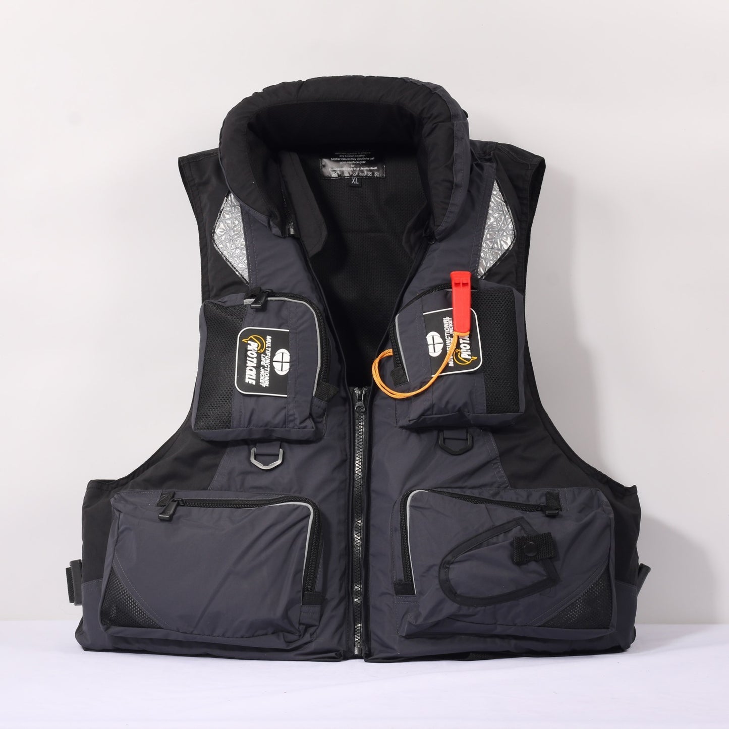 Multi-Function Sea Fishing Life Jacket - Large Buoyancy Waistcoat