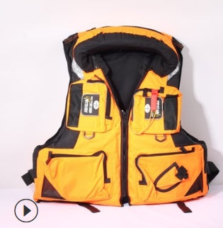 Multi-Function Sea Fishing Life Jacket - Large Buoyancy Waistcoat