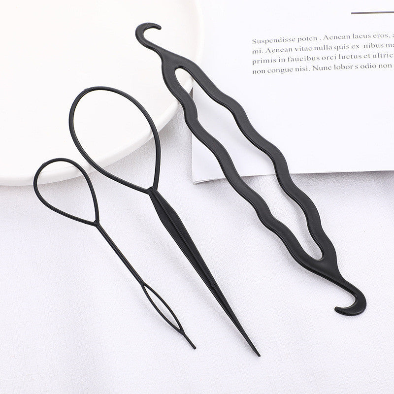 Braided Hair Travel Kit: Disc, Comb, Needle