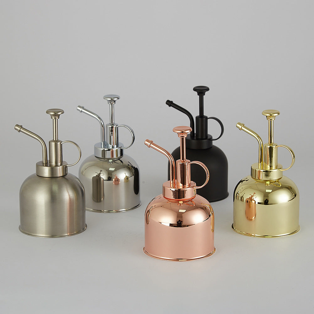 Stainless Steel Watering Can, Metal Spray Can
