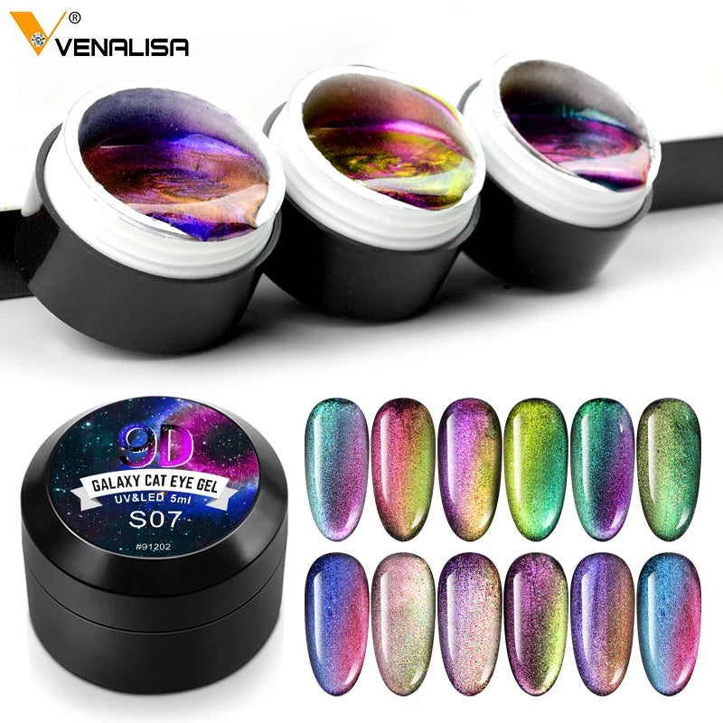 Venalisa 9D Cat Eye Chameleon Gel Varnish 5ml