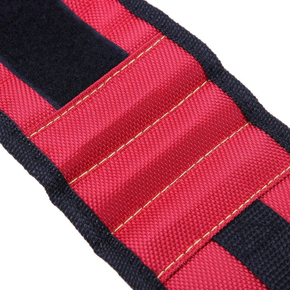 Fifteen Compartment Magnetic Wristband Tool Holder
