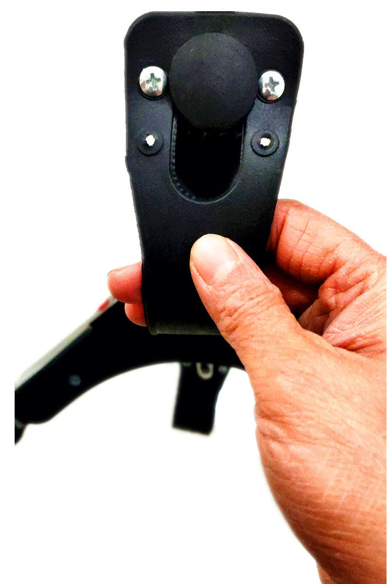 Folding Fitness Stepper with LCD & Adjustable Resistance
